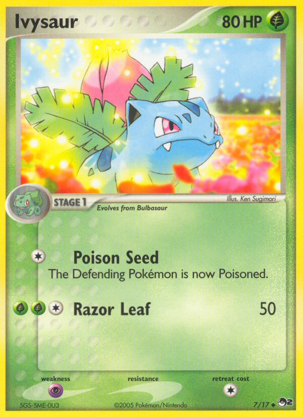 POP Series 2 Ivysaur #7
